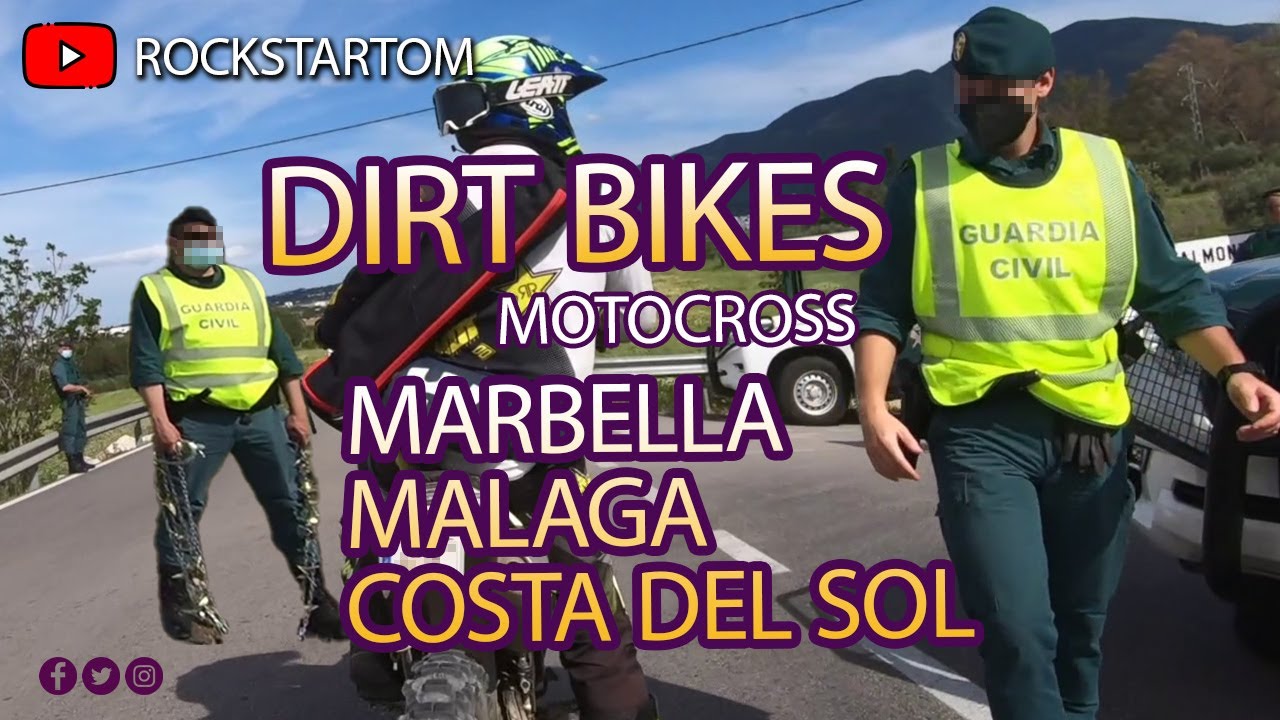 Epic Off Road Dirt Bike Day - Motocross in Marbella, Malaga, Andalucia, Spain! Fun Days out Marbella