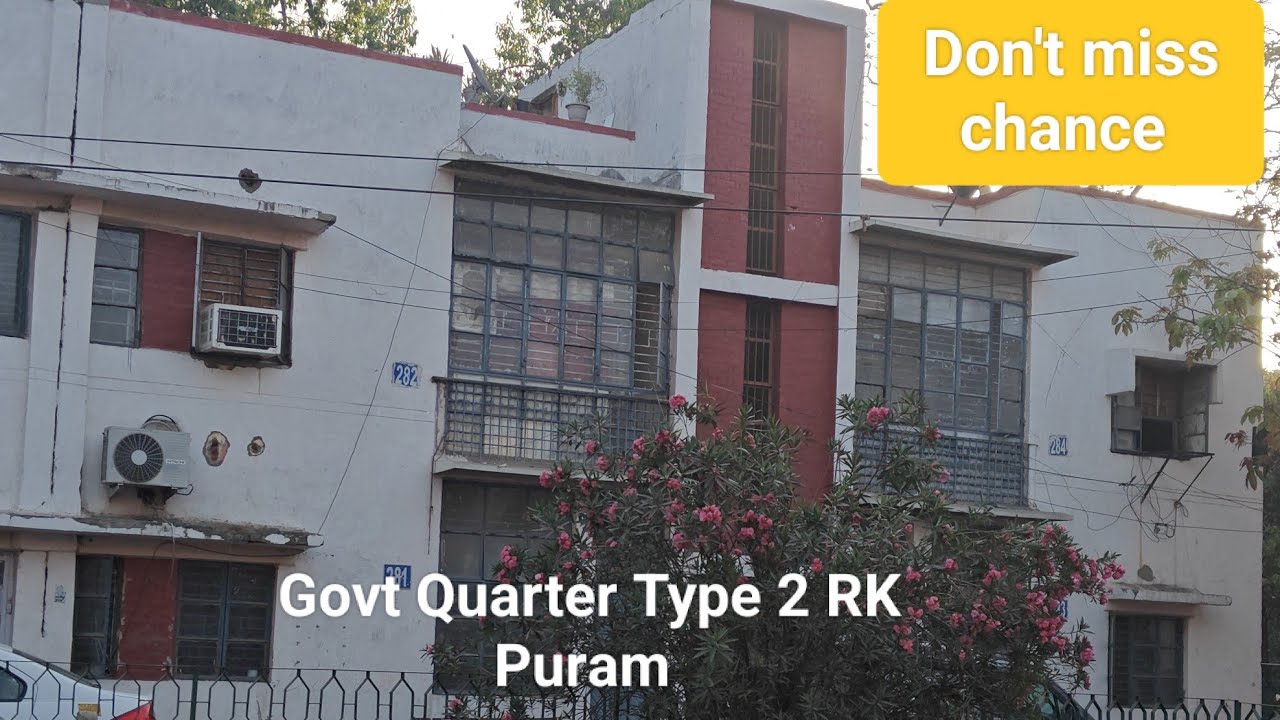 Govt Quarters Sector 5 R K puram New Delhi ll full vlog park 🏞️ and extra #cpwd #nbcc #govtemployees
