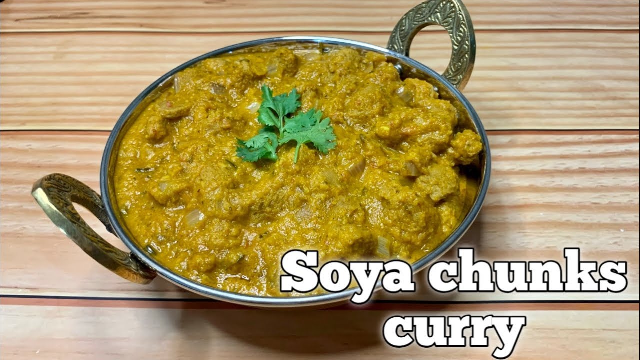 Soya chunks curry | Meal maker gravy recipe | Side dish for chapati and poori | Gravy recipe