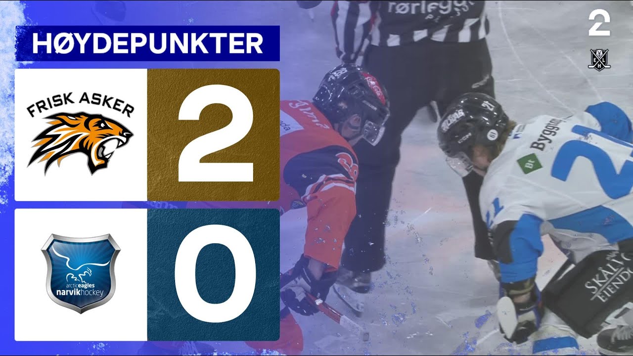 Frisk Asker 2 - 0 Narvik - Høydepunkter