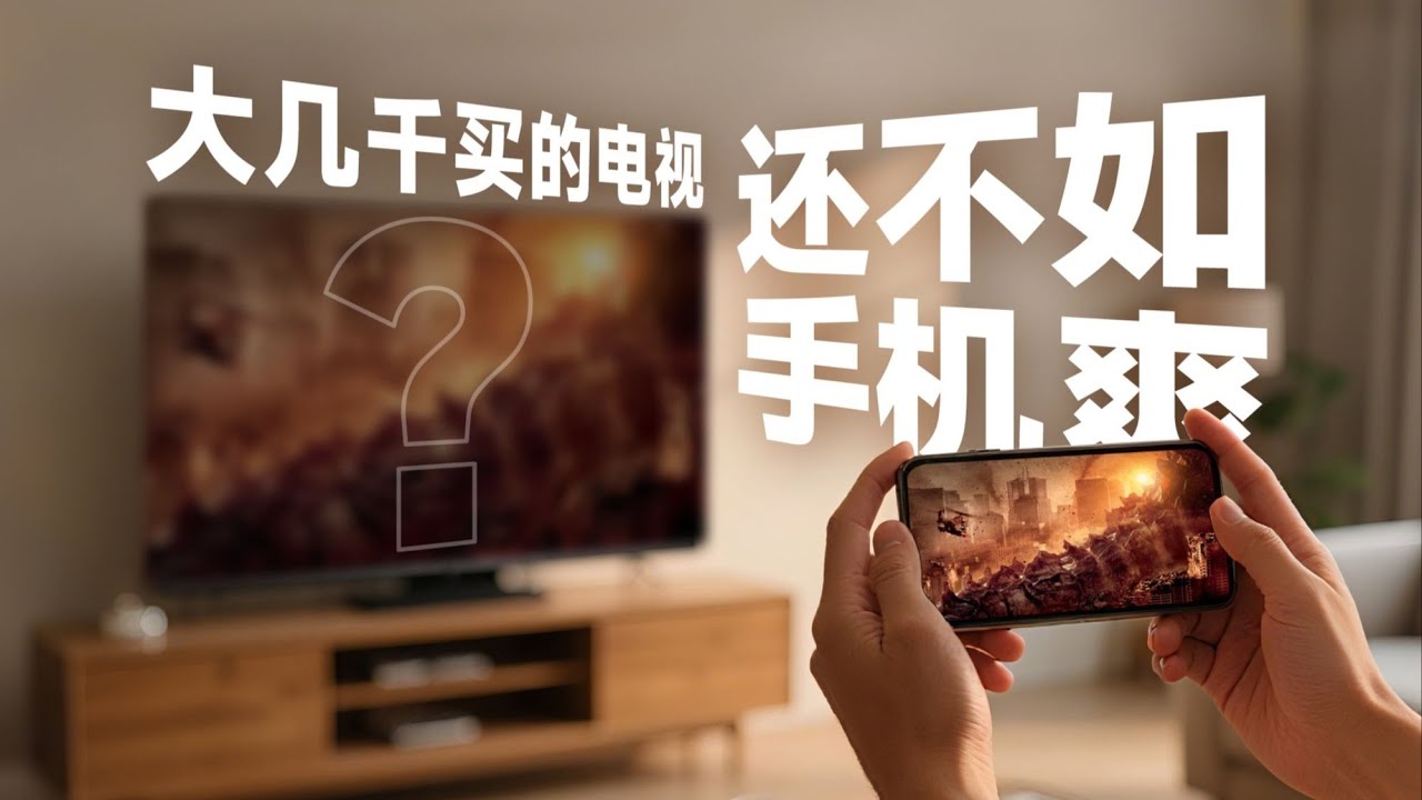 电视尺寸选错，画质再好也白搭？【Mr迷瞪】