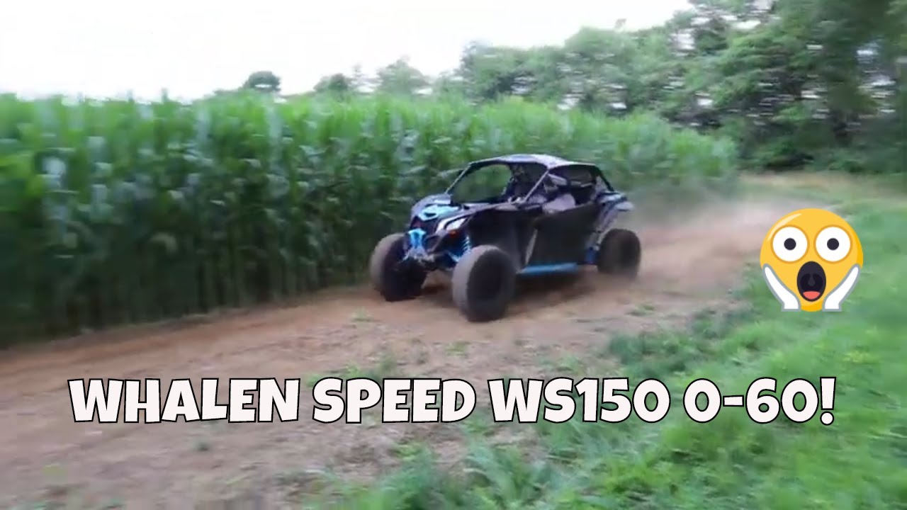 Can Am Maverick X3 Whalen Speed WS150 Tune/KWI Clutch Kit 0-60 Test!