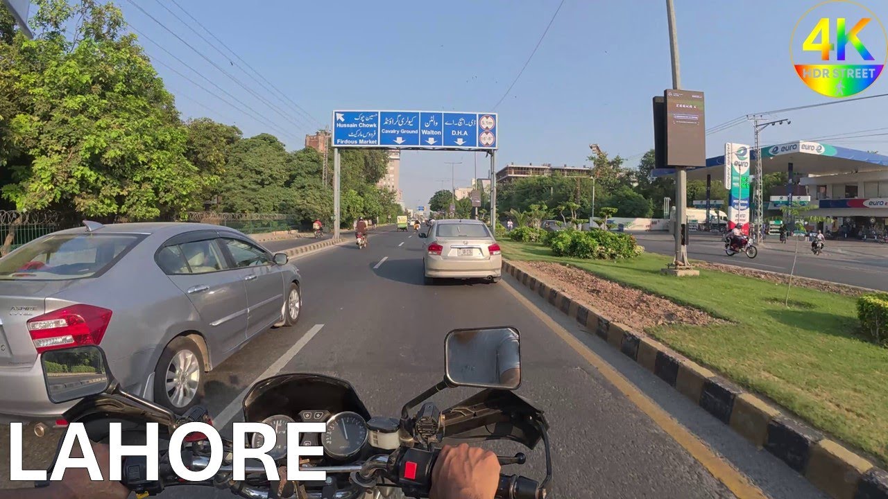Lahore's Hidden Gems: Biking from Lalazar to Gulberg 3