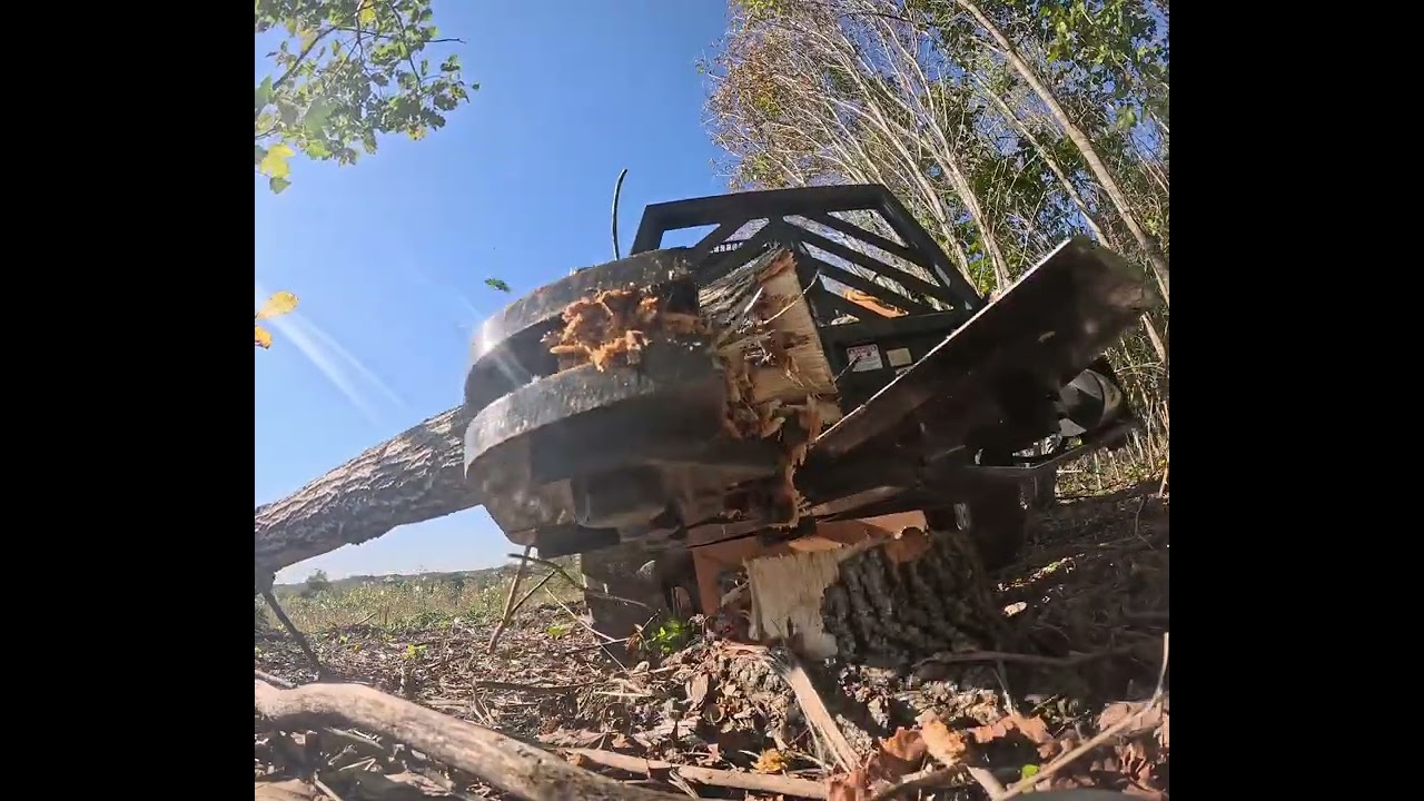 CID X-treme Tree shear for skid steer