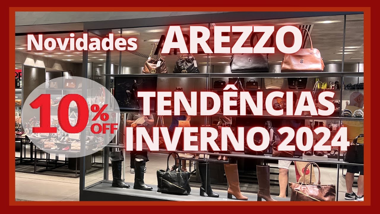 DIRETO da loja AREZZO - Tendências SAPATOS inverno 2024 - CUPOM ZZCUPOM10188