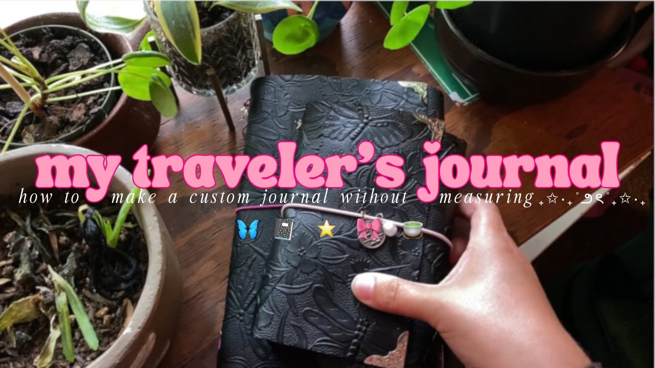 a louise carmen inspired travelers notebook diy