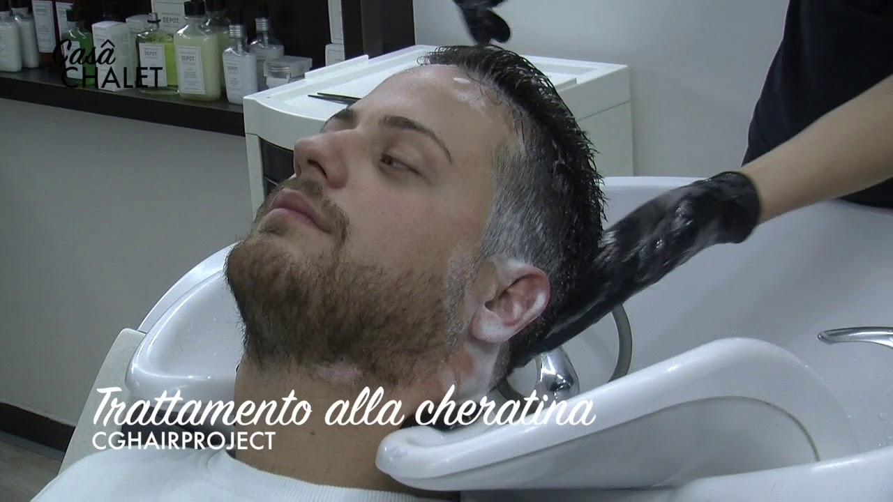 Trattamento alla cheratina per uomo e i capelli ricci non saranno più un problema