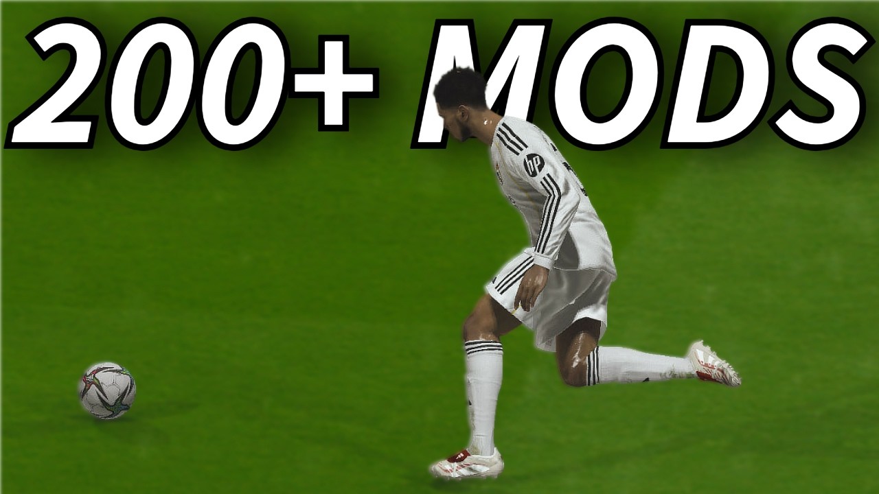 I Added 200+ Mods to PES 17 and Turned it into FL26