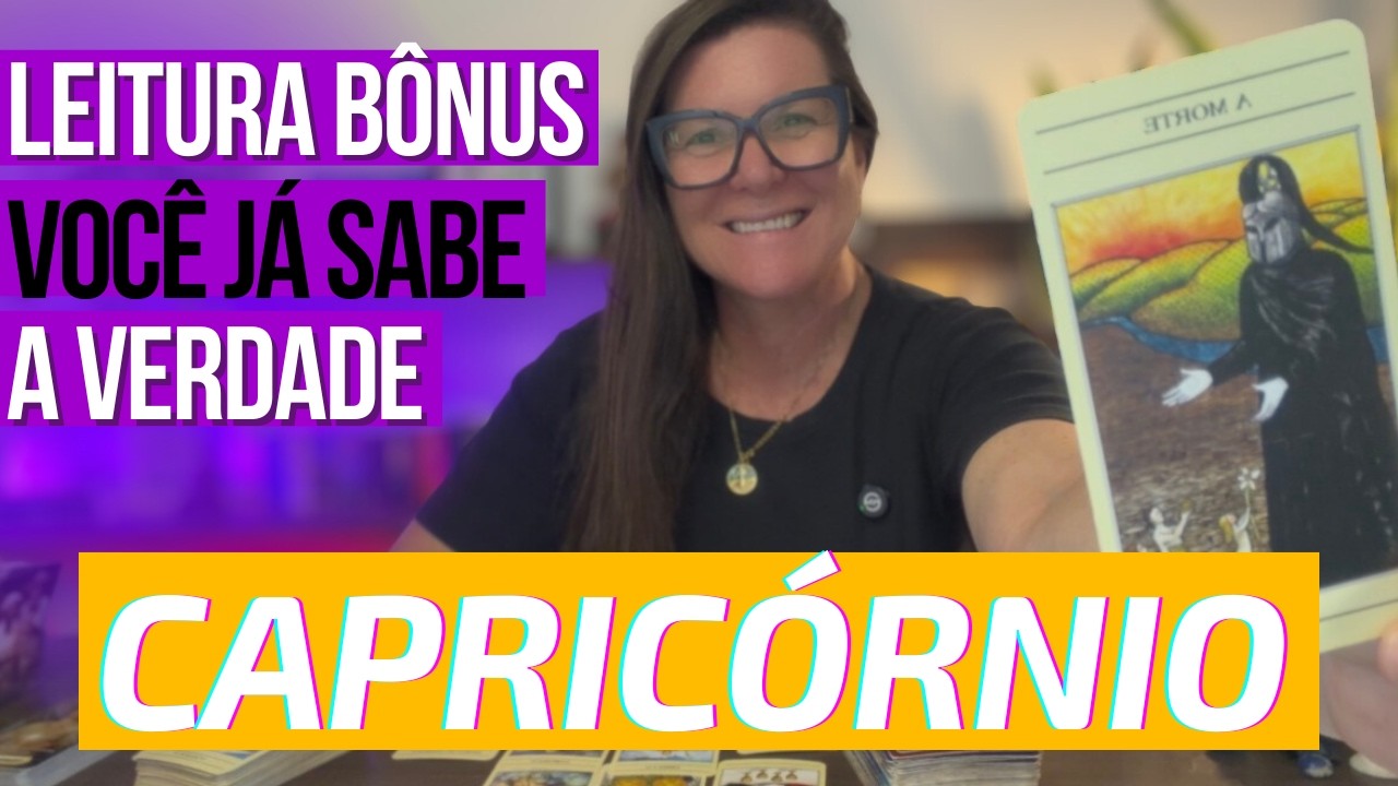 CAPRICÓRNIO🎁LEITURA BÔNUS✨QUANDO VOCÊ ESCUTA A PRÓPRIA VERDADE ★A VIDA COMEÇA A SE REORGANIZAR