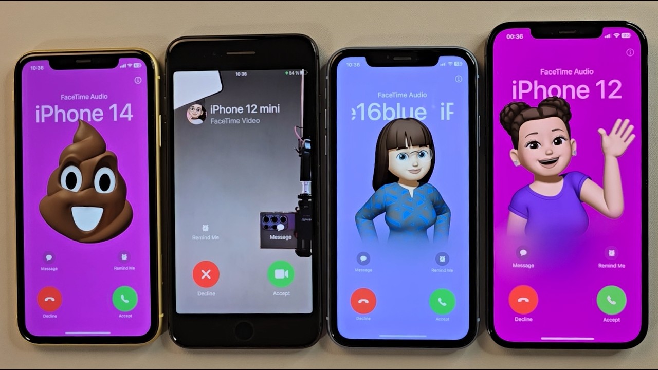 Facetime Incoming call &Outgoing call iPhone 11 iPhone 8plus iPhone Xr iPhone 12Pm