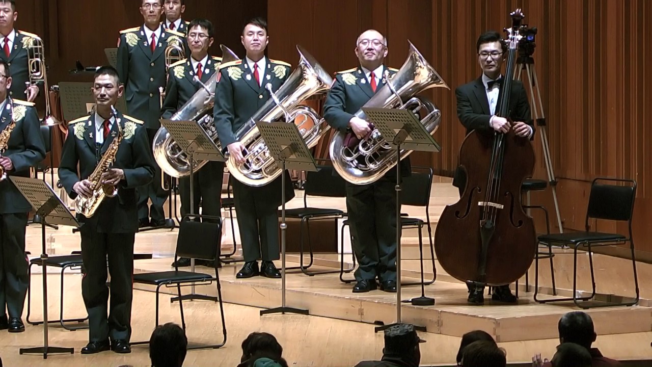 吹奏楽のためのゴジラ-マーチ 伊福部 昭作曲 和田 薫編曲 陸上自衛隊第1音楽隊