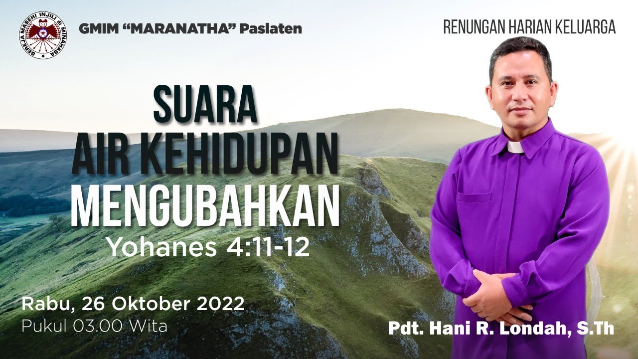 RHK | Rabu, 26 Oktober 2022