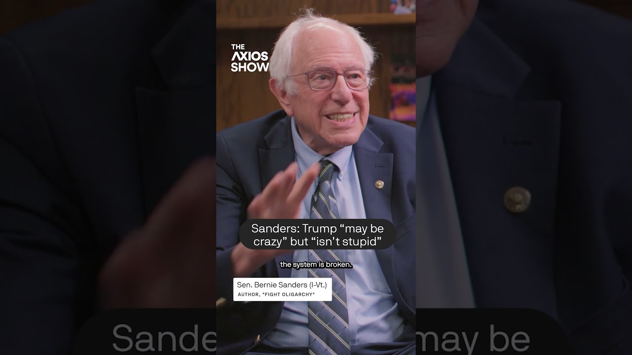Sanders: Trump &ldquo;may be crazy&rdquo; but &ldquo;isn&rsquo;t stupid&rdquo;