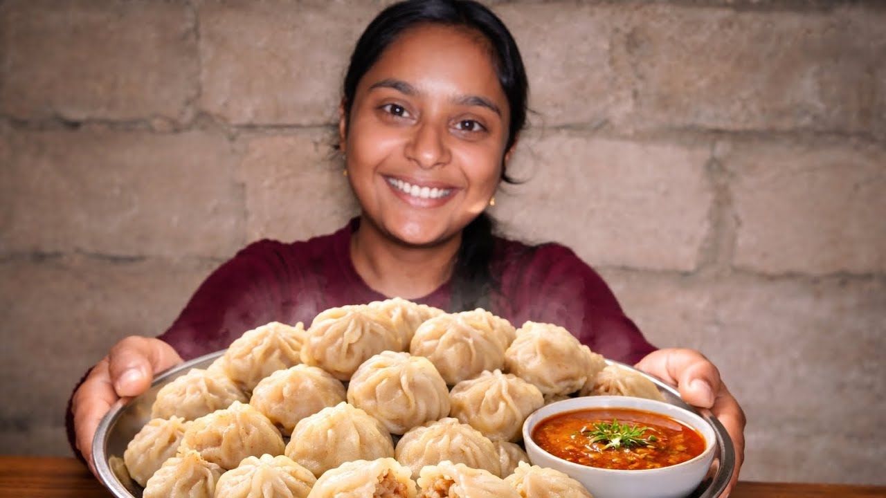 Can I Finish 100+ MoMo? 😱 | Gharmai Challenge 😂