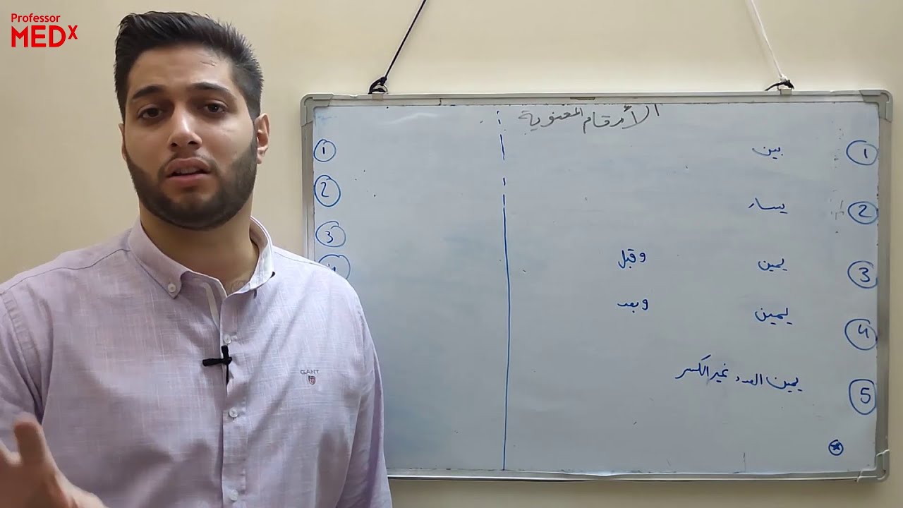 كيمياء - الأرقام المعنوية - د. توفيق قطان #السنة_التحضيرية