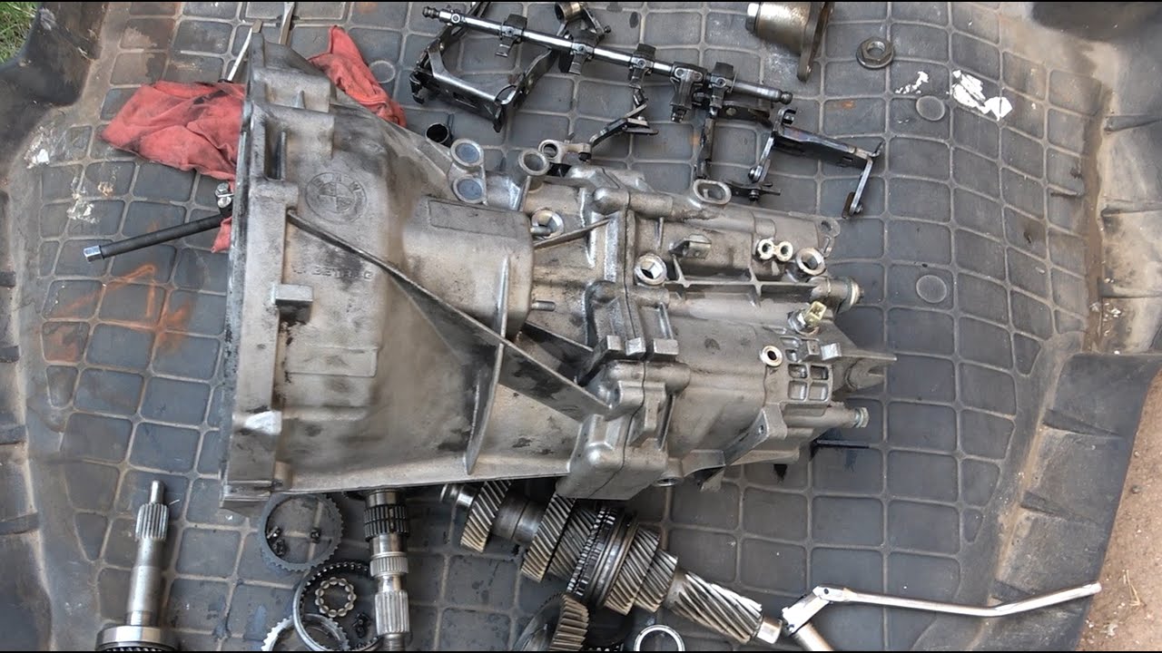 BMW E90 Getrag GS6-17BG gear repair - disassembly