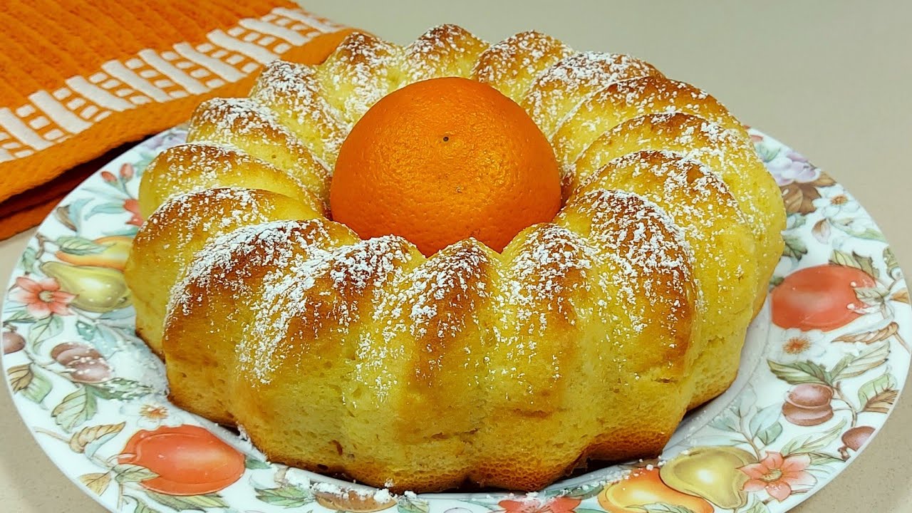 👆 CON UNA NARANJA ENTERA 🍊 UN BIZCOCHO DELICIOSO 🤩// BEATRIZ COCINA