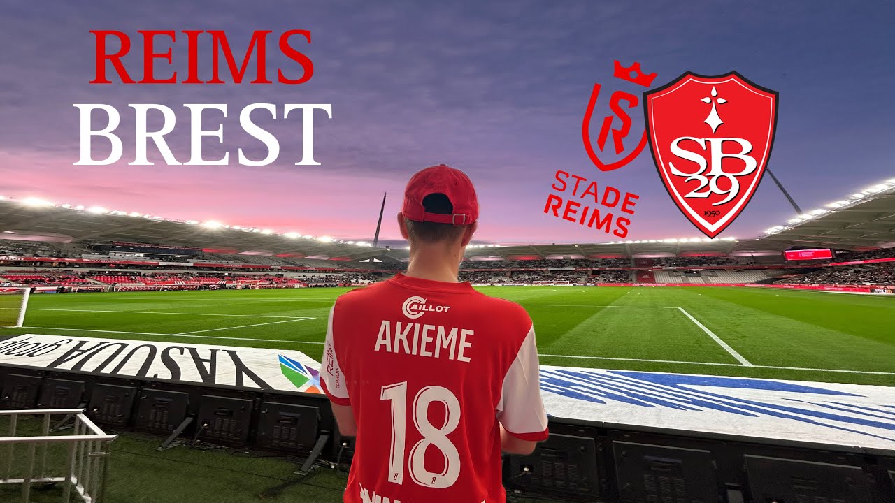 ARBITRAGE MAUVAIS ET DEFAITE A DELAUNE, MAUVAISE SOIREE !!! Film du match Reims - Brest