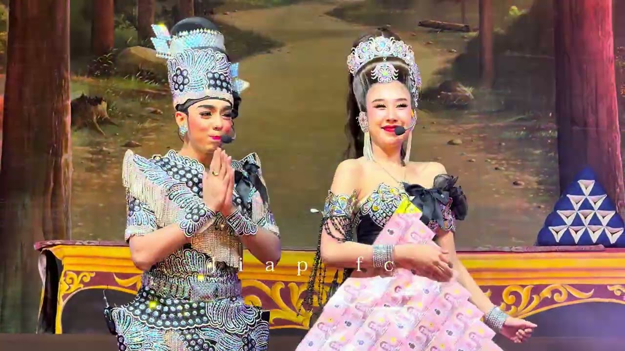 เกี้ยวป๊าบิ๊ก - น้องเจนจิรา #ศรรามน้ำเพชร #ลิเกคณะศรรามน้ำเพชร