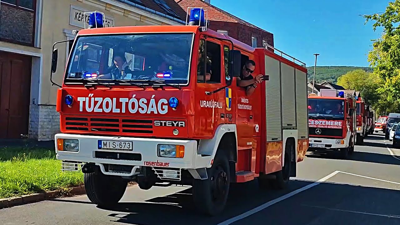 2025.09.20. X. Vas Vármegyei Tűzoltó Találkozó  -  Tűzoltójárművek felvonulása