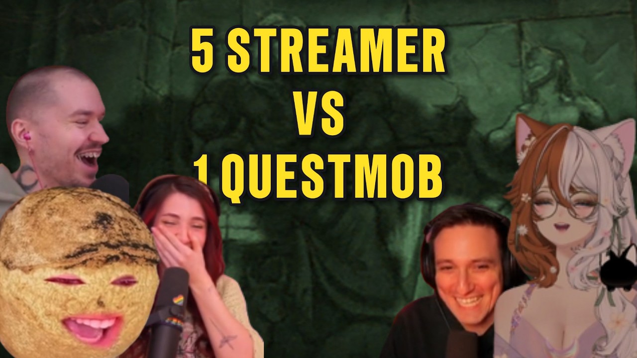 5 Streamer 1 Questmob - Sauercrowd Moment WoW HC