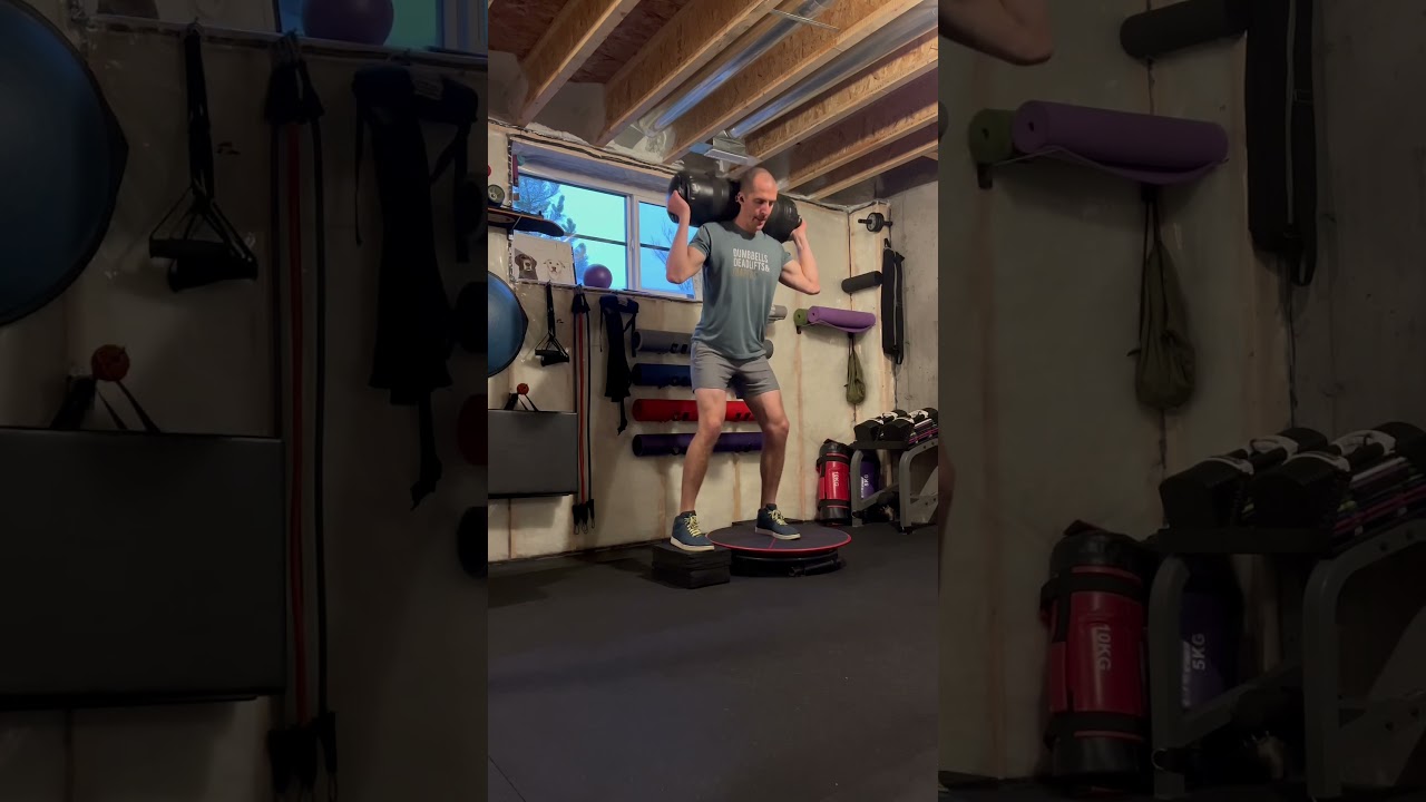 Level up your squat with 1 foot on the Coretex 