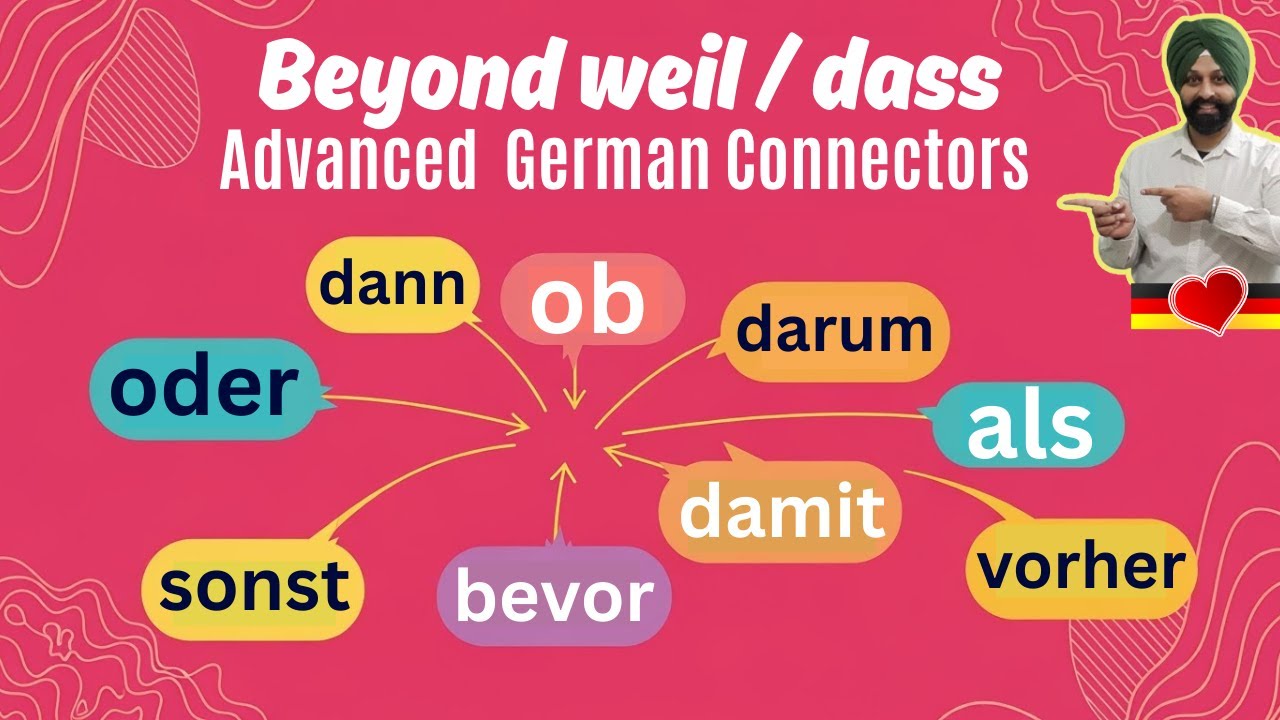Beyond weil and dass: Learn Advanced German Connectors Strategies!