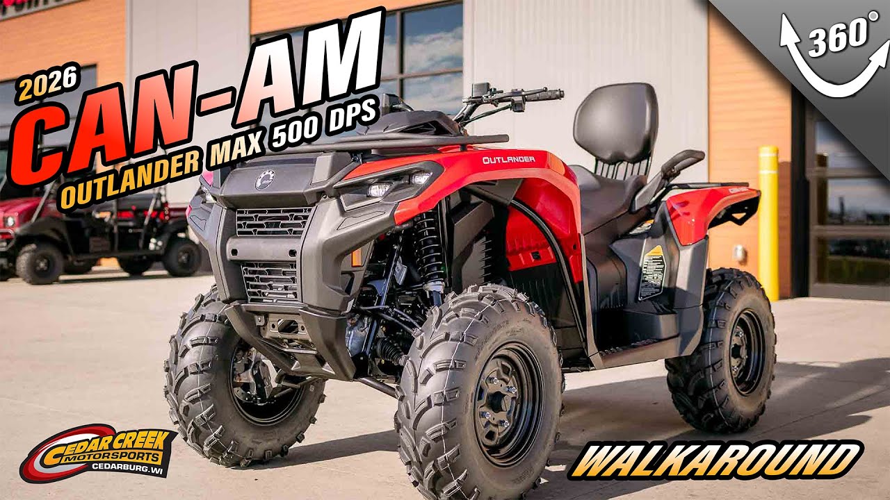 Walkaround | 2026 Can-Am&reg; Outlander MAX DPS 500