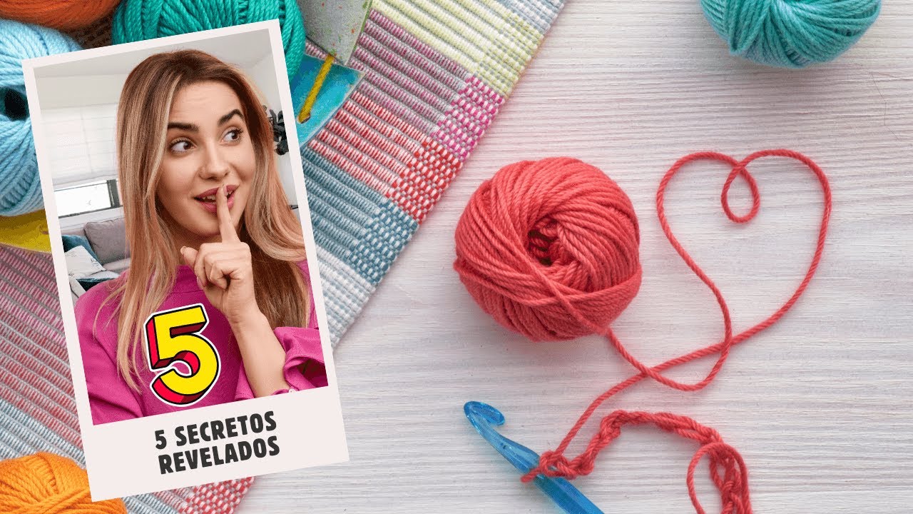 Los 5 SECRETOS  de CROCHET Mejor Guardados de las Tejedoras EXPERTAS