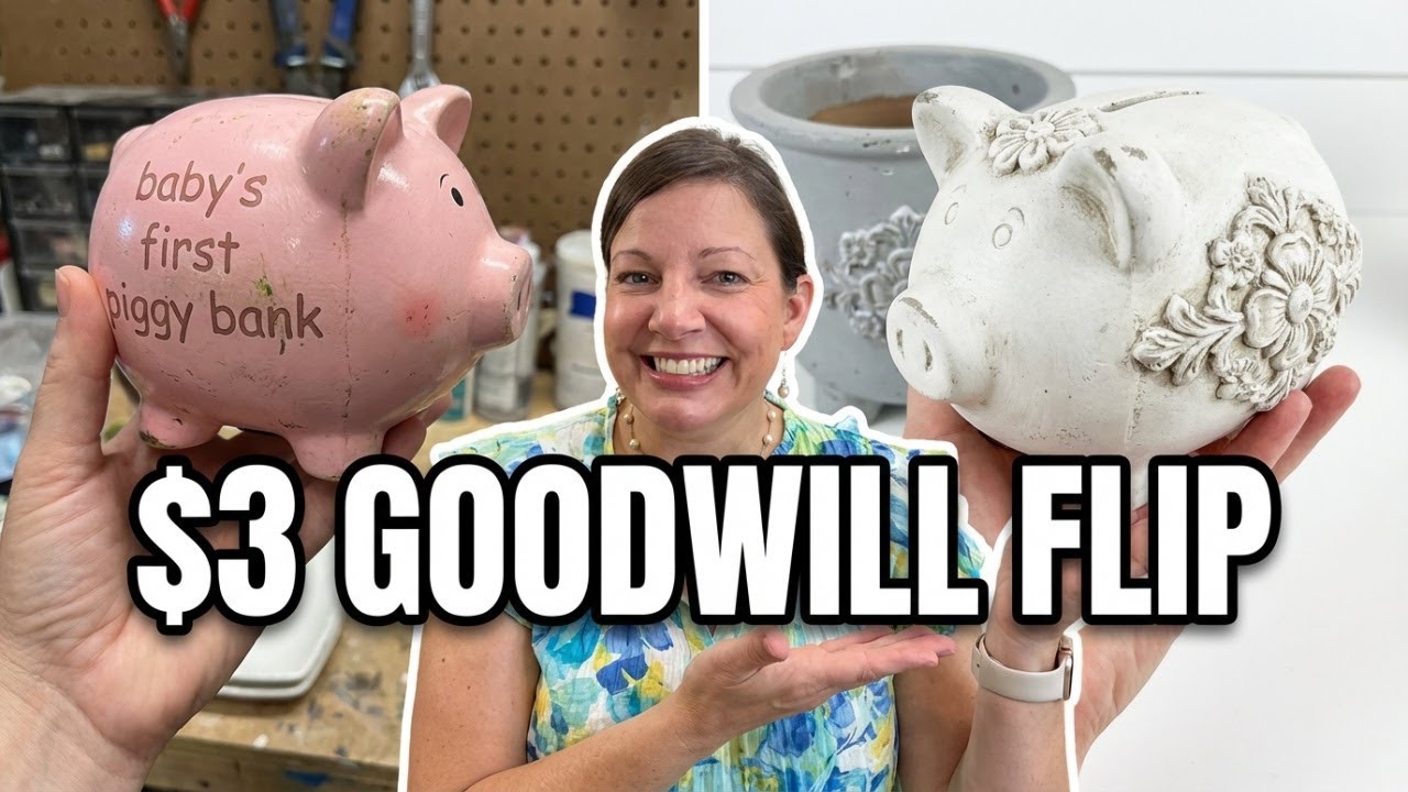 Goodwill Makeovers using IOD Stamps & Moulds