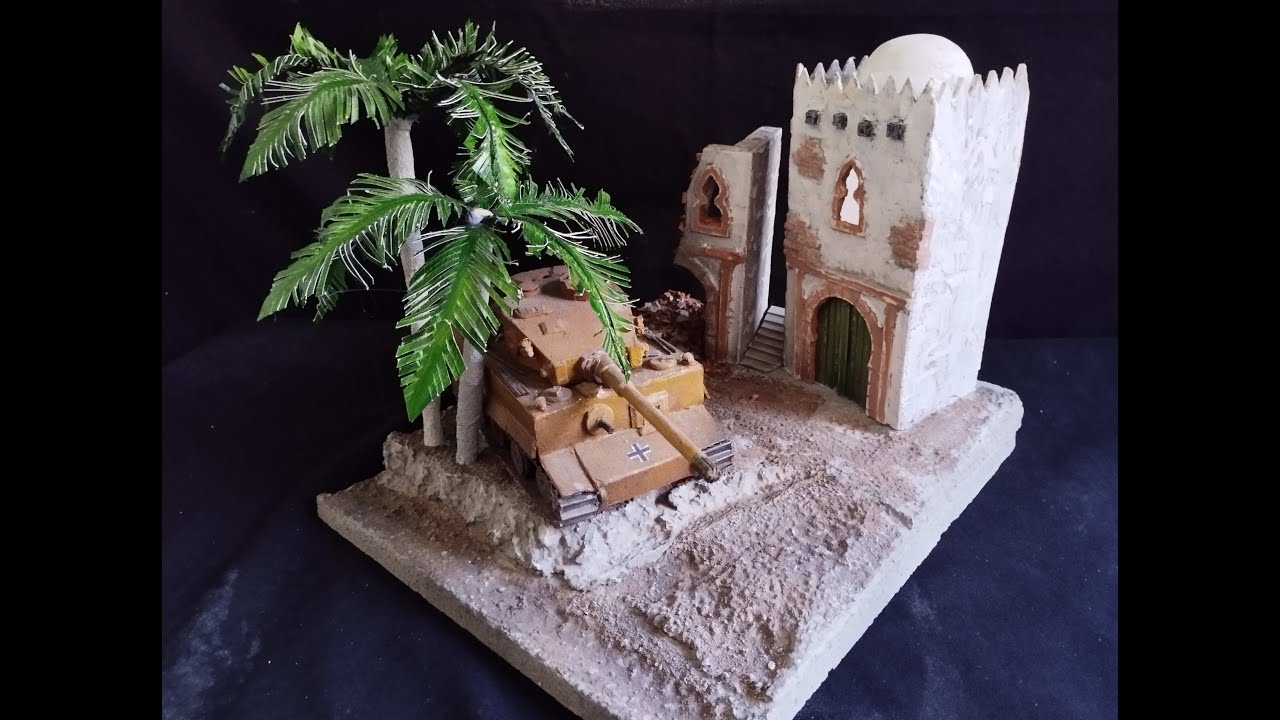 Диорама североафриканского дома 1/35. Пошаговое руководство.