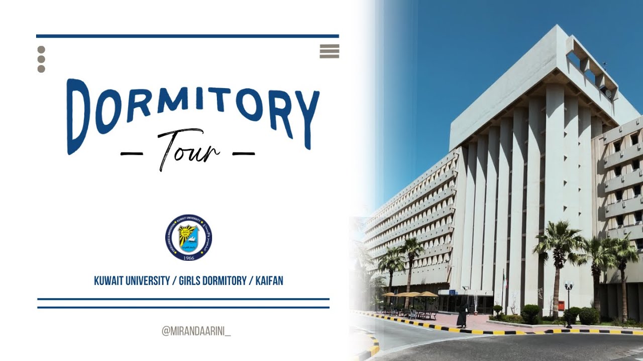 Uni Vlog | Girls Dorm Tour | Kuwait University | Indonesian Student in Kuwait 🇰🇼🇲🇨✨