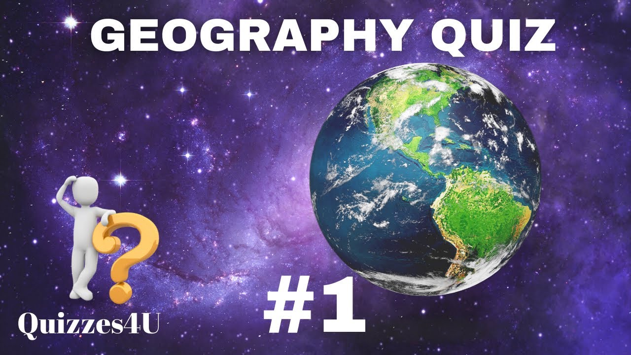 Geography Trivia Quiz #1 | 40 Geography Questions with Answers | Multiple choice test | Pub Quiz