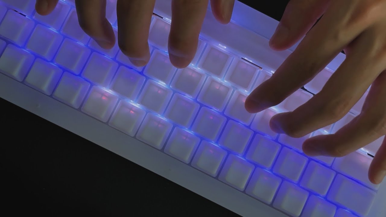 ASMR | 6 Keyboards Typing Sound 1Hour - 4 (No talking, No Midroll ads)