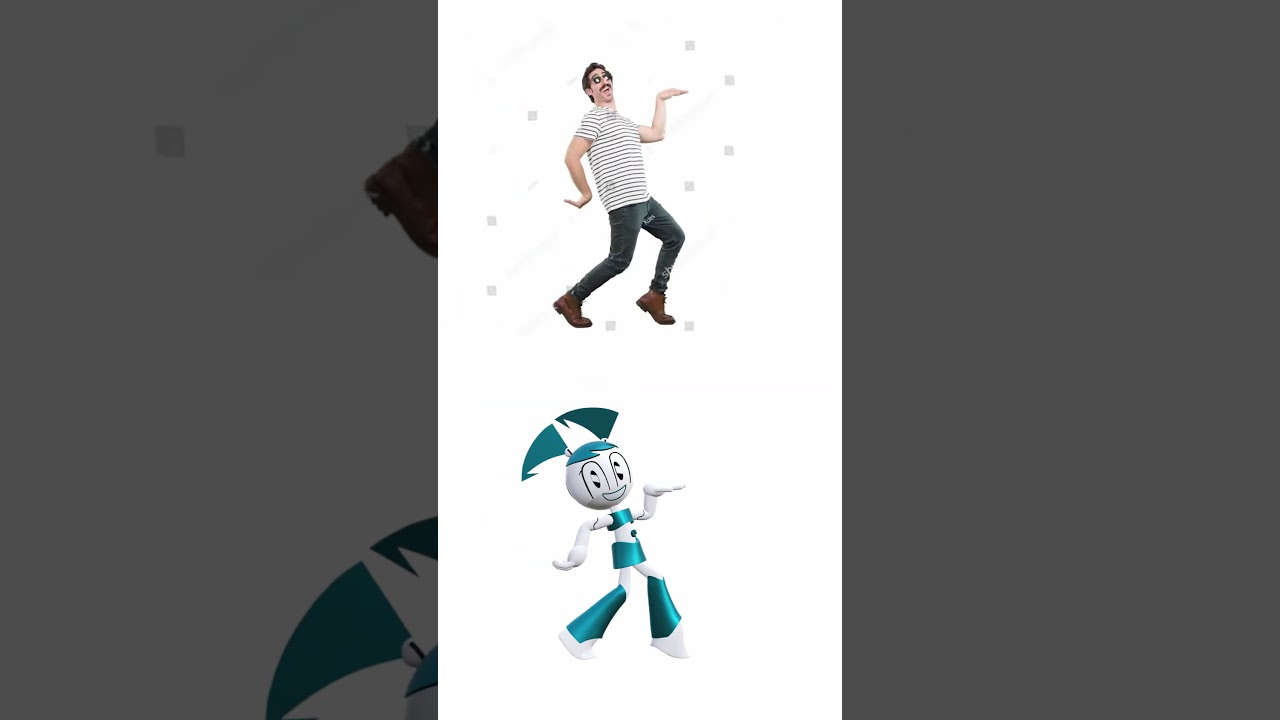 Jenny doing the Stock Dance  #xj9 #animation #mlaatr #dance #meme
