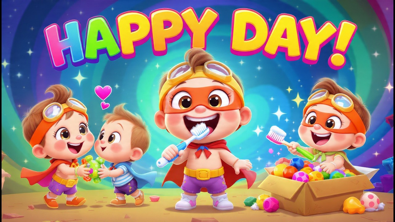 Little Star Daily Fun 🌟 | Kindness, Brushing & Clean-Up Songs for Kids