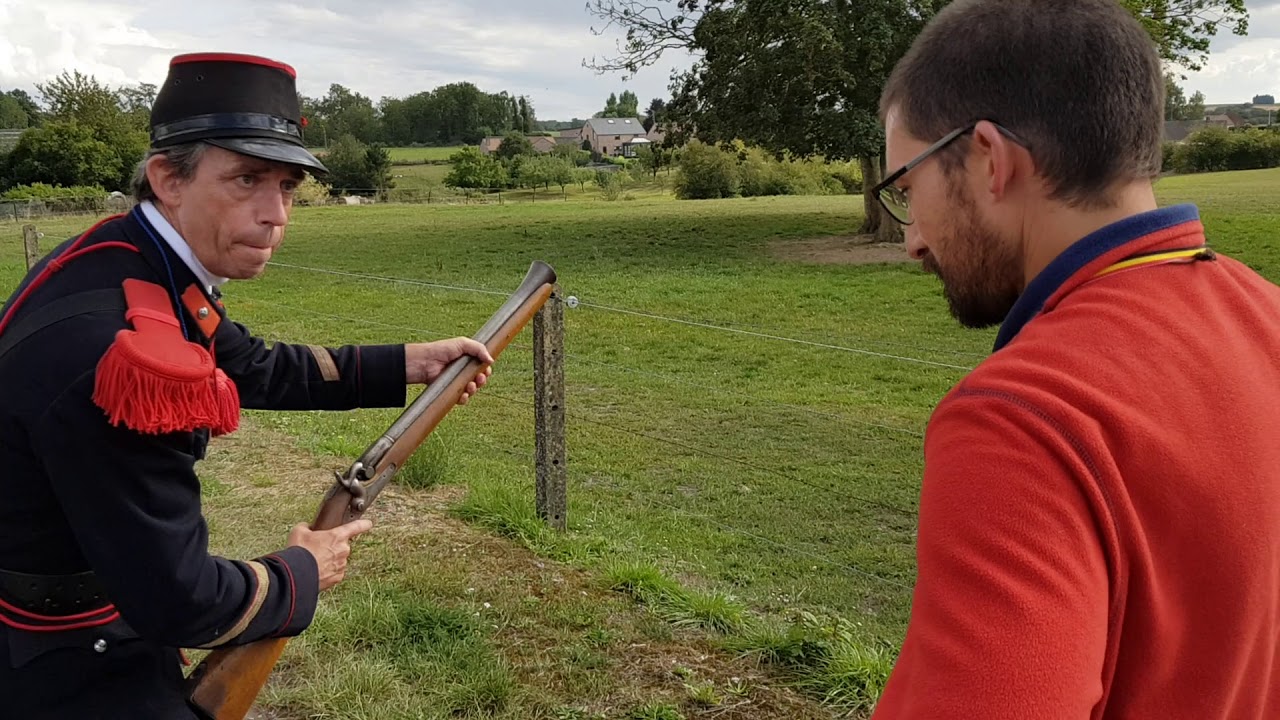 Jeune Marche Saint Pierre Gerpinnes centre 2019 37 Dimanche premier tir du nouveau curé (demi Kodak)