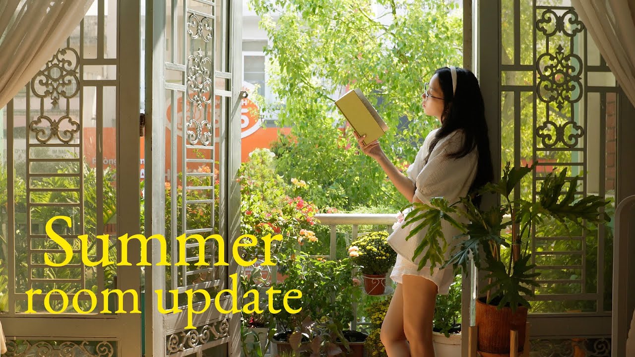 Summer room update • Decor căn phòng mùa Hè 🪴✨