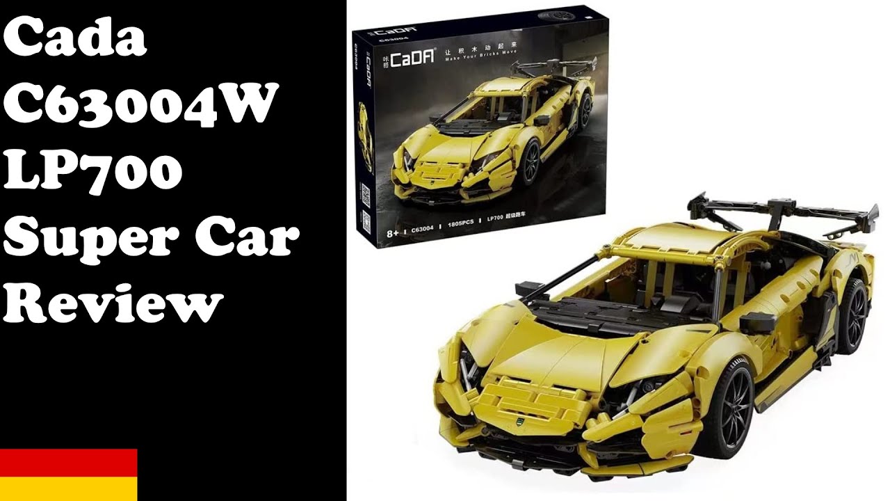 4er PIN und andere neue Teile - Cada C63004W - LP700 Super-Car- Review