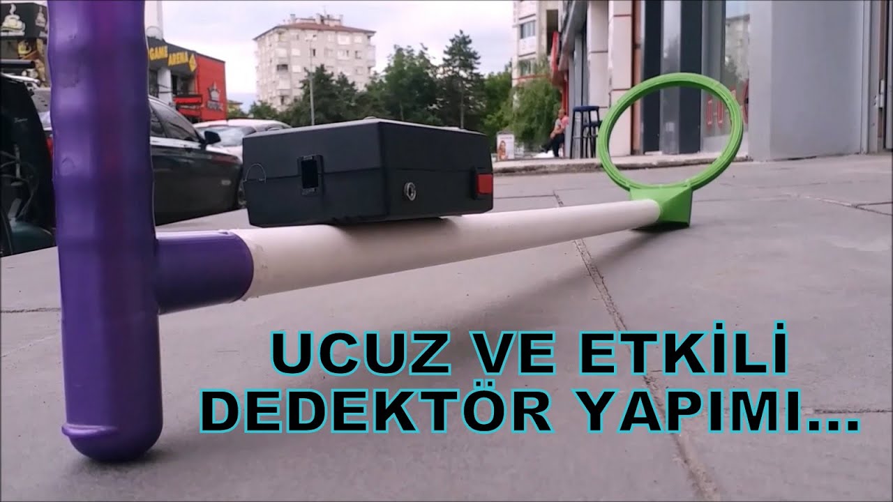 UCUZ BASİT VE ETKİLİ BİR METAL DEDEKTÖRÜ NASIL YAPILIR? HOW TO MAKE EFFECTIVE METAL DETECTOR?
