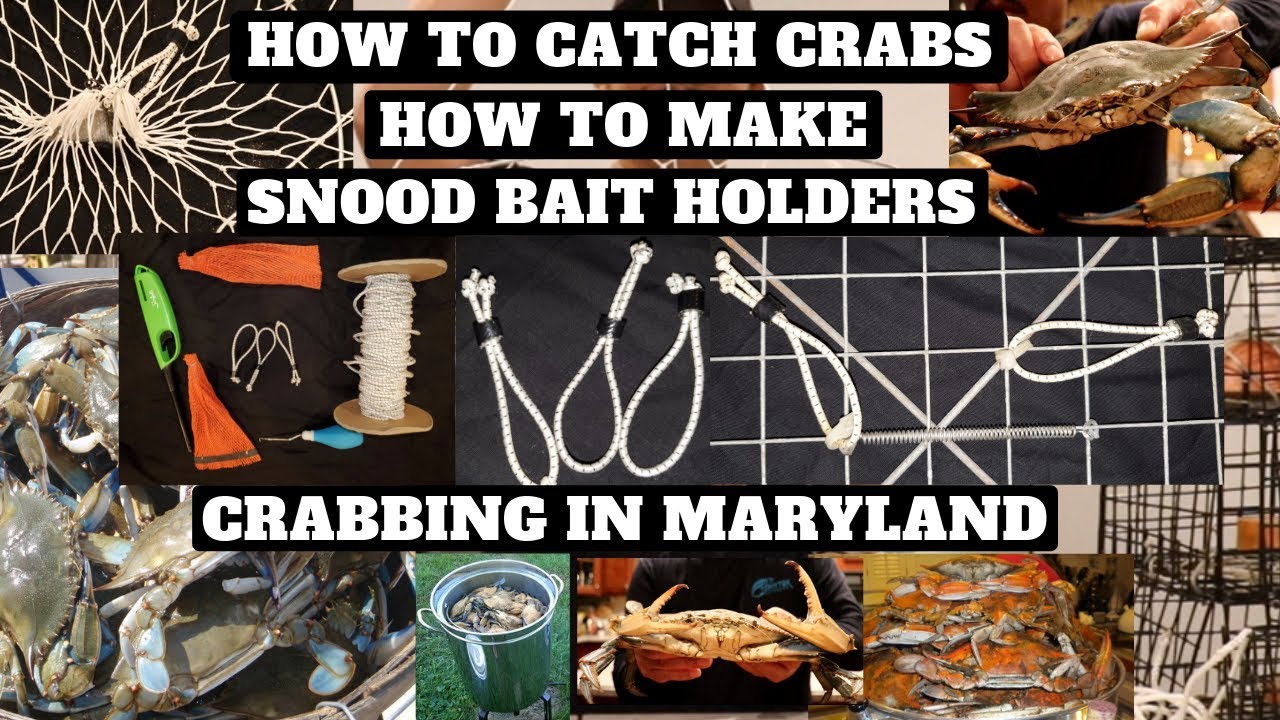 Crabbing In Maryland - How To Make A Snood Bait Holder