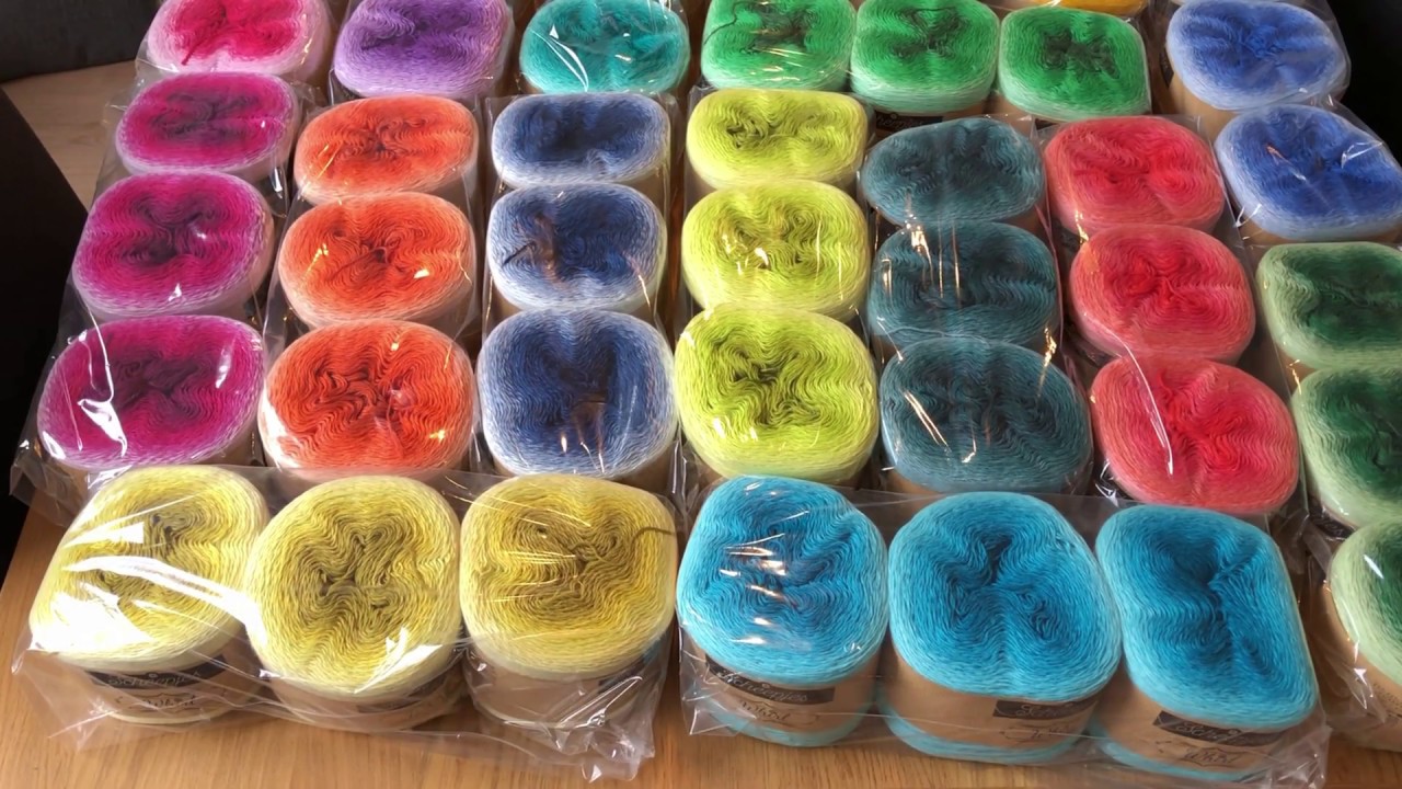 Unboxing van de nieuwste bollen Scheepjeswol Whirl Ombre serie