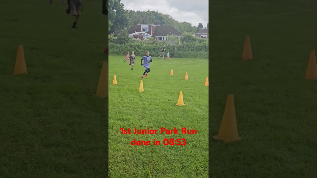 Junior Park Run #parkrun #junior #basingstoke