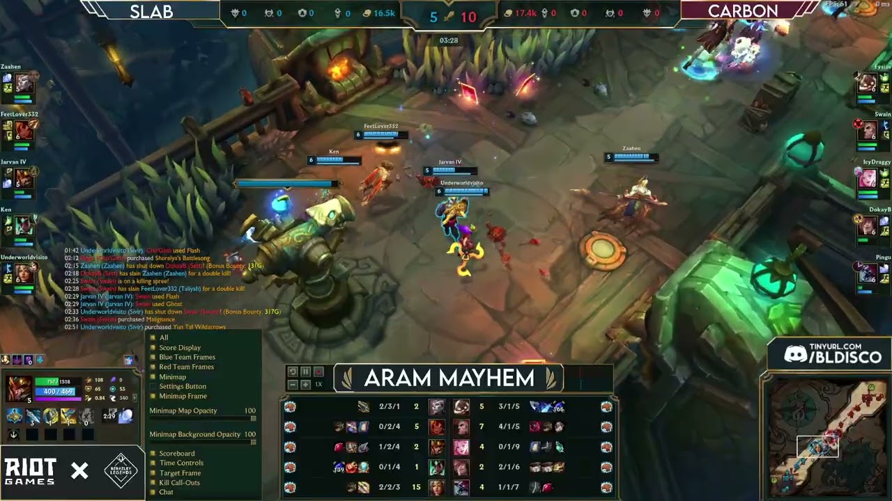 VOD: ARAM Mayhem Tournament | SP26 Riot Games at Berkeley