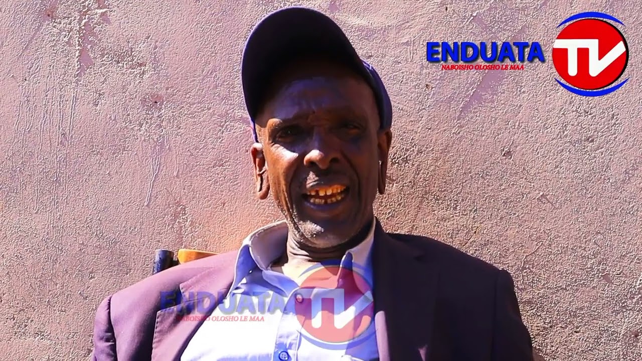 Mzee Leleswa etumutaki doi Olosho.