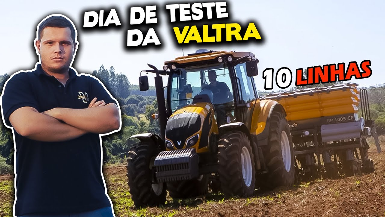 PLANTANDO COM A144, AGORA EU TROCO DE TRATOR? | VALTRA V-DRIVER