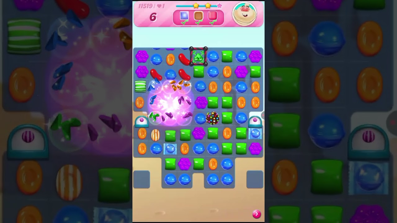 Candy Crush Saga Level 11519
