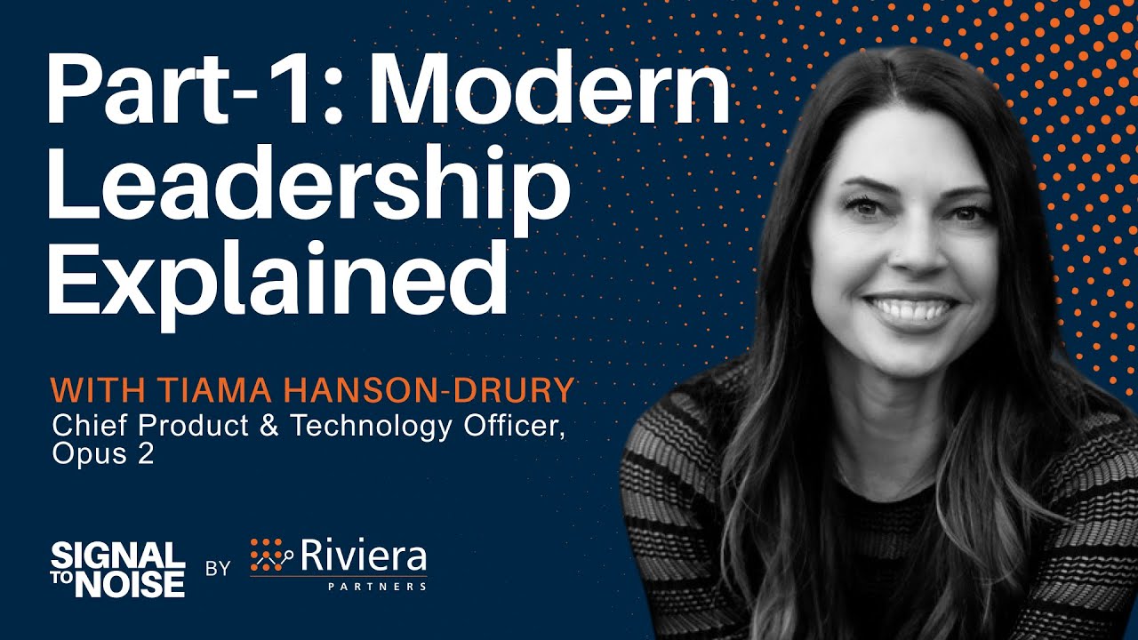 How Tiama Hanson-Drury Leads Product, Tech, and AI Through Change Part-1