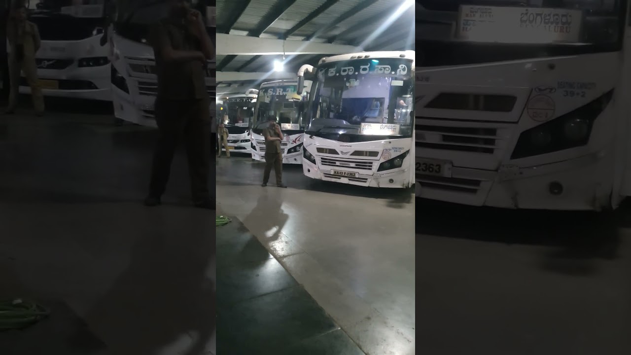 Mangalore to Bangalore KSRTC Bus Stand Mangalore Buses | Airavata | Rajahamsa | #ksrtc #airavat #bus