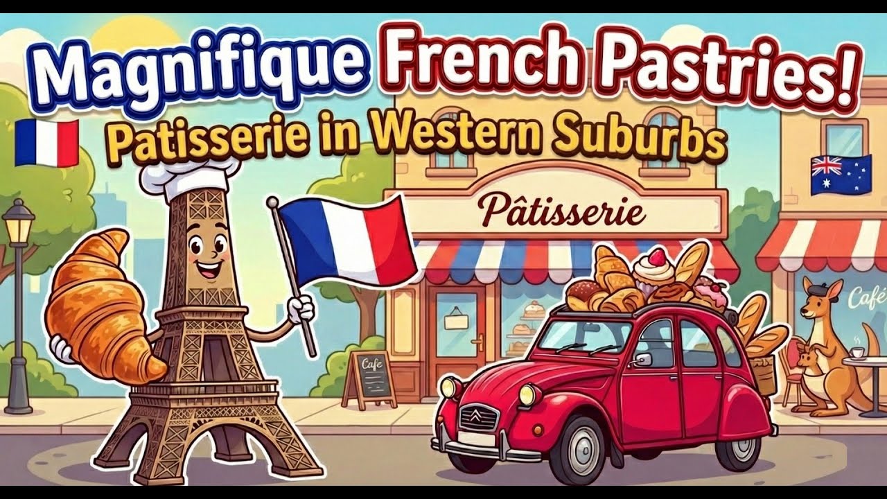 🥐Magnifique French Pastries! From a Pâtisserie in the Western Suburbs